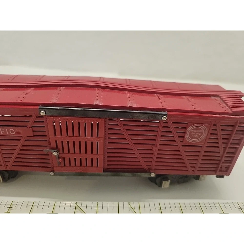 American Flyer #629 MP Missouri Pacific Cattle Stock Car Red 613366